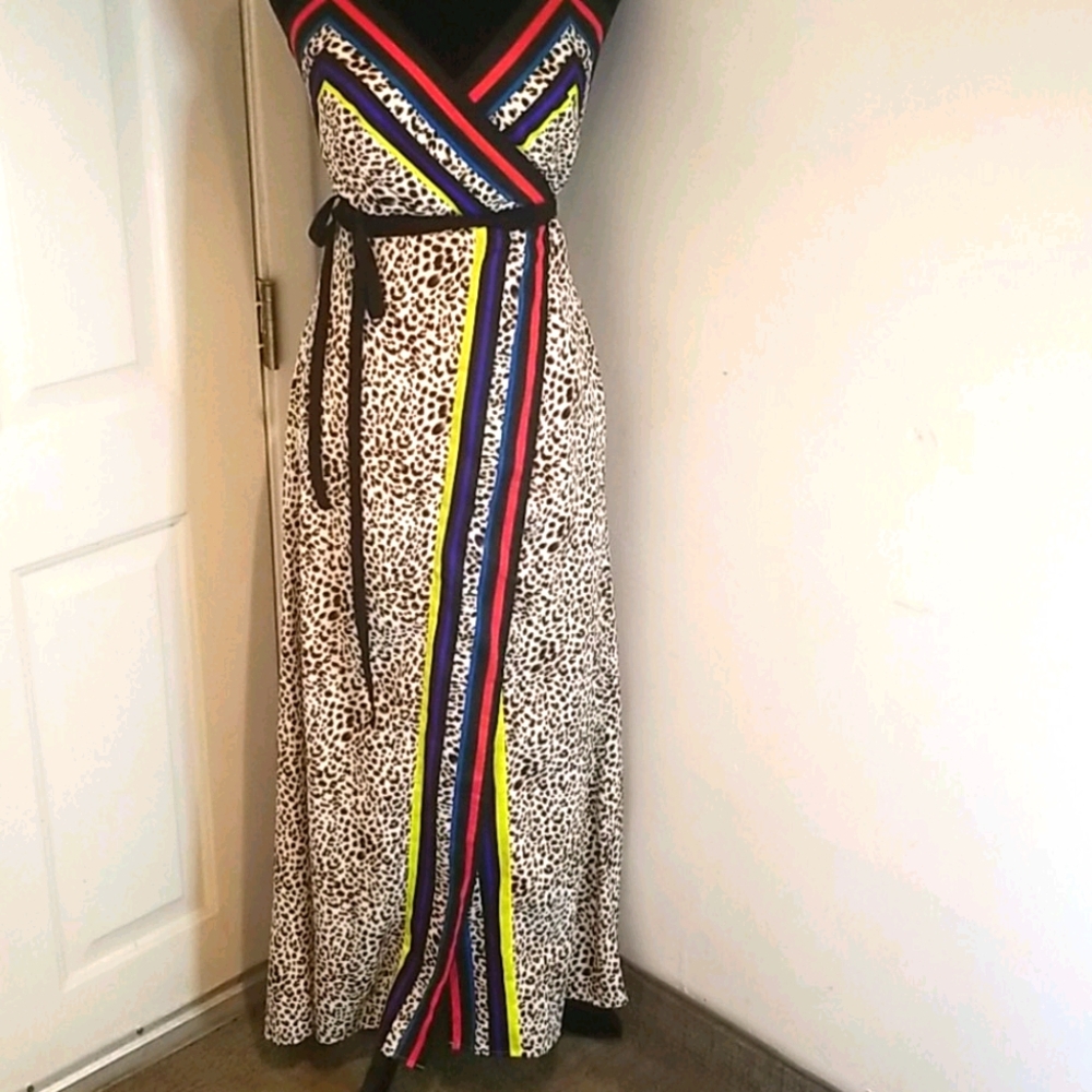 Joseph Ribkoff Leopard Maxi